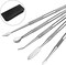 10PCS Stainless Steel Double-Sided Wax Carving Tools with Storage Bag Metal Sculpting Tools Clay Modeling Tools